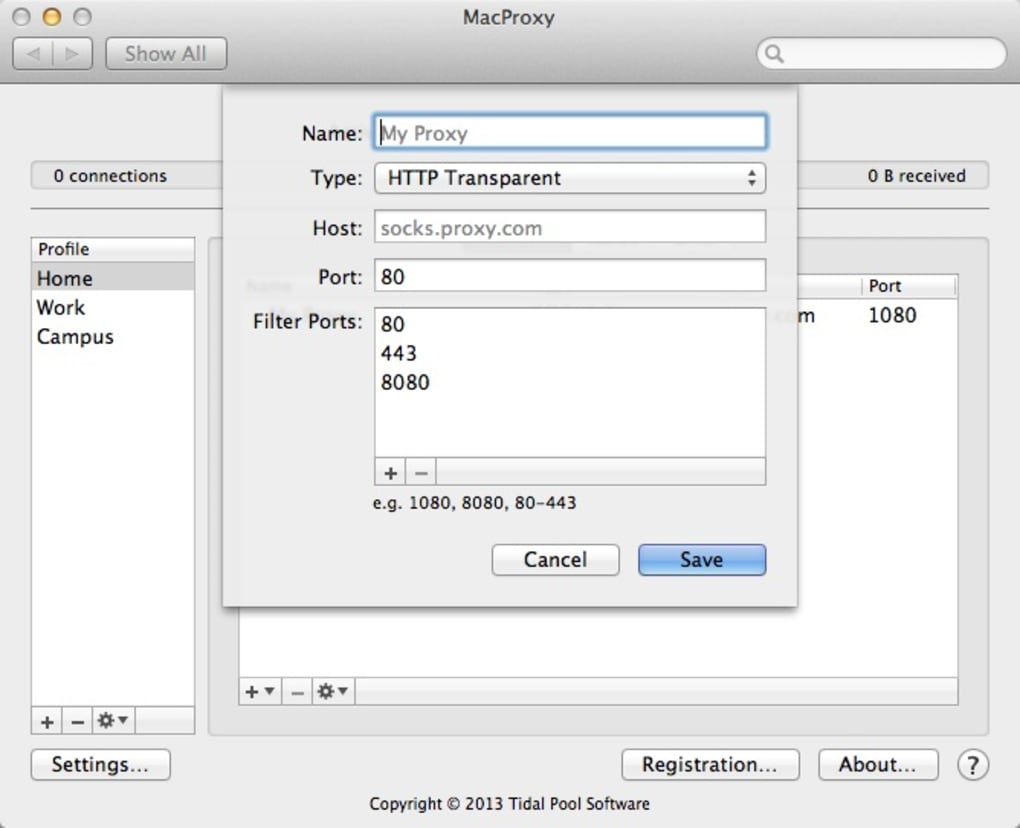 proxy program for mac